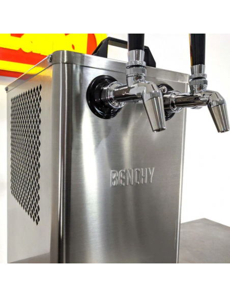 Brasser sa propre bière : Tireuse à bière froid sec de comptoir à double robinet (12 V/24 V/240 V) - KL18210 Brasser sa propre bière : Tireuse à bière froid sec de comptoir à double robinet (12 V/24 V/240 V) - KL18210