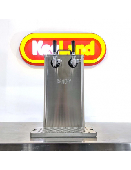 Brasser sa propre bière : Tireuse à bière froid sec de comptoir à double robinet (12 V/24 V/240 V) - KL18210 Brasser sa propre bière : Tireuse à bière froid sec de comptoir à double robinet (12 V/24 V/240 V) - KL18210