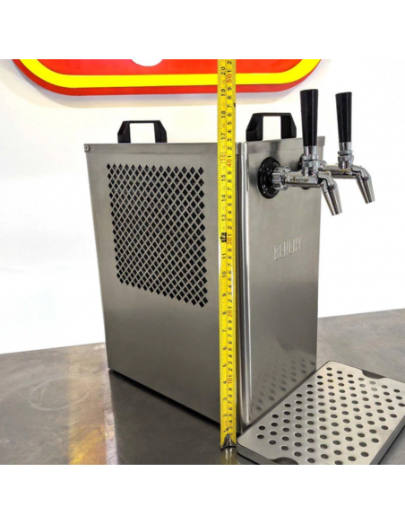 Brasser sa propre bière : Tireuse à bière froid sec de comptoir à double robinet (12 V/24 V/240 V) - KL18210 Brasser sa propre bière : Tireuse à bière froid sec de comptoir à double robinet (12 V/24 V/240 V) - KL18210