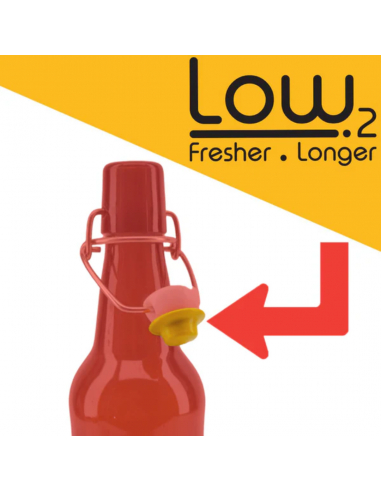 Brasser sa propre bière : Joint pour bouchons mécanique Low2 pour bouteilles (paquet de 24) - KL37303