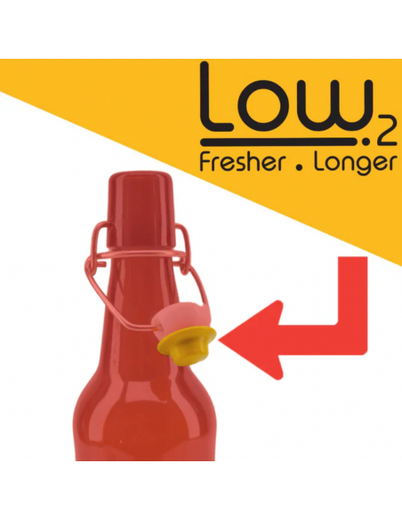 Brasser sa propre bière : Joint pour bouchons mécanique Low2 pour bouteilles (paquet de 24) - KL37303