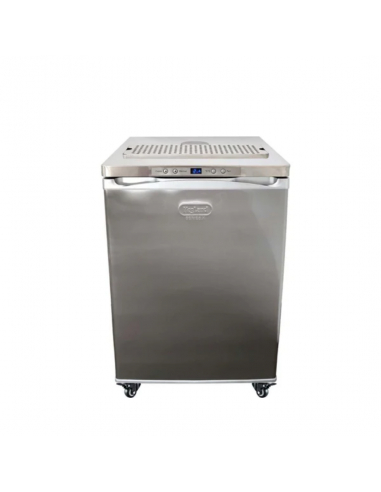 Brasser sa propre bière : Unité de base Kegerator série X en inox - sans colonne de tirage - KL29681