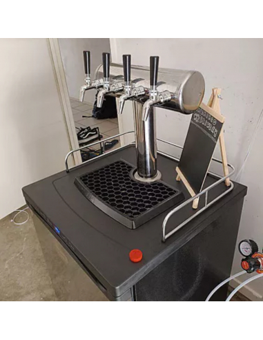 Brasser sa propre bière : Colonne de tirage pression (style BAR) - pour 4 robinet - KL29698