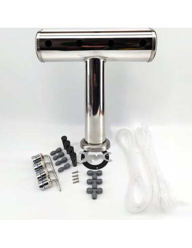 Brasser sa propre bière : Colonne de tirage pression (style BAR) - pour 4 robinet - KL29698