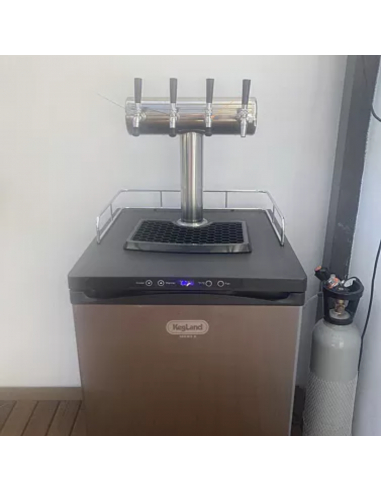 Brasser sa propre bière : Colonne de tirage pression (style BAR) - pour 4 robinet - KL29698