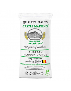Brasser sa propre bière : Malt Château Chit Barley Biologique Flakes (Orge flocons bio) 3–7 EBC - 20kg - MCHFLORBIOS2