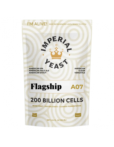 Brasser sa propre bière : Levure Flagship A07 - Imperial Yeast - FLAG-A04 Brasser sa propre bière : Levure Flagship A07 - Imperial Yeast - FLAG-A04