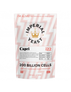 Brasser sa propre bière : Levure Capri i22 - Imperial Yeast - CAPRI-A04