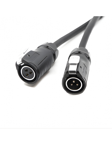 Brasser sa propre bière : Câble d'alimentation, LP20-3 broches, 5 m LP20 3 broches mâle + femelle, 3 x 1,5 mm² - 7713348 Brasser sa propre bière : Câble d'alimentation, LP20-3 broches, 5 m LP20 3 broches mâle + femelle, 3 x 1,5 mm² - 7713348