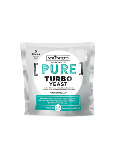 Brasser sa propre bière : Levure turbo pure (à base d'urée) 110 gr - Still Spirits - 50172 Brasser sa propre bière : Levure turbo pure (à base d'urée) 110 gr - Still Spirits - 50172