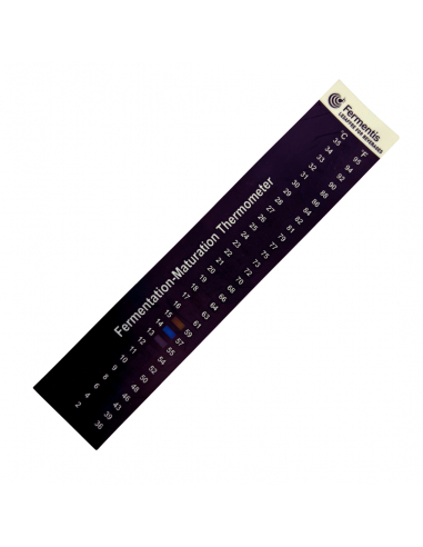 Brasser sa propre bière : Thermomètre autocollant - Fermentis - MAG