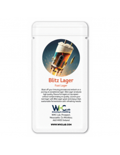 Brasser sa propre bière : Blitz Lager - levure pour bière Lager - Déshydratée WHC Lab - 62.111